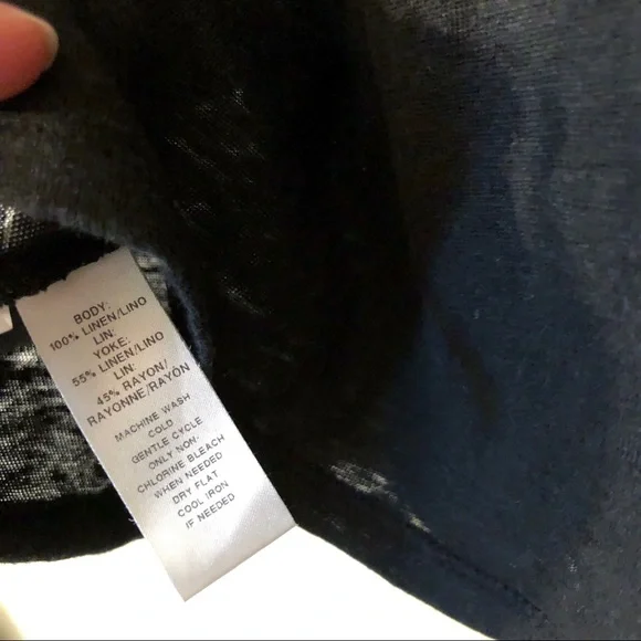 loft | black/grey sweater tank medium - Picture 4 of 4